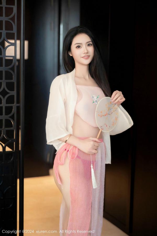 秀人网lingyu69 – 白色雷丝服高清写真图 No.9542 [78PS] - 微蜜图社-微蜜图社