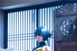 Seya-狮砸 蔚蓝档案 妃咲 旗袍[12P-138M] - 微蜜图社-微蜜图社