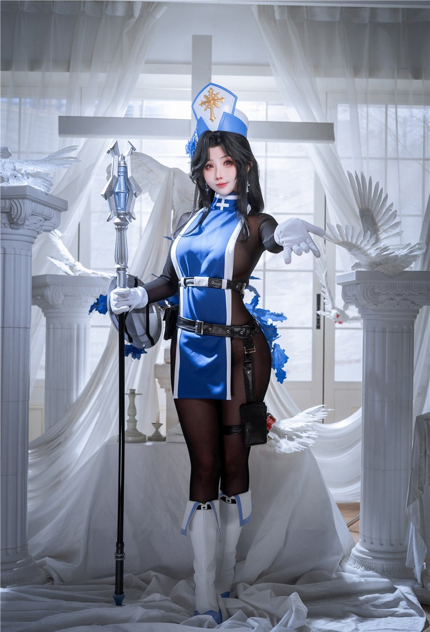 rioko凉凉子 Nikke胜利女神 梅登冰玫瑰[45P-469M] 第2张