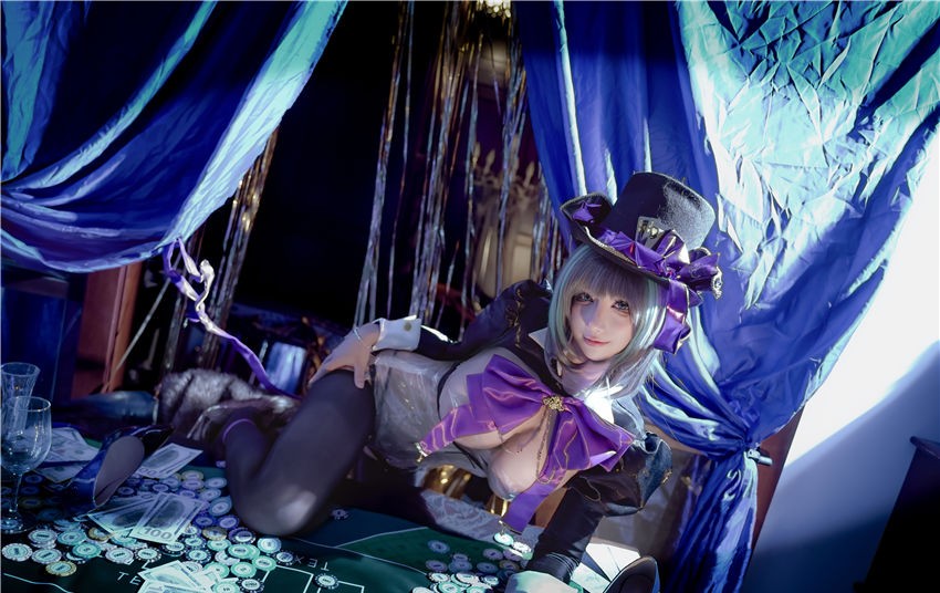 九曲Jean 碧蓝航线 柴郡·绚烂夜梦 [40P-431M] 第2张