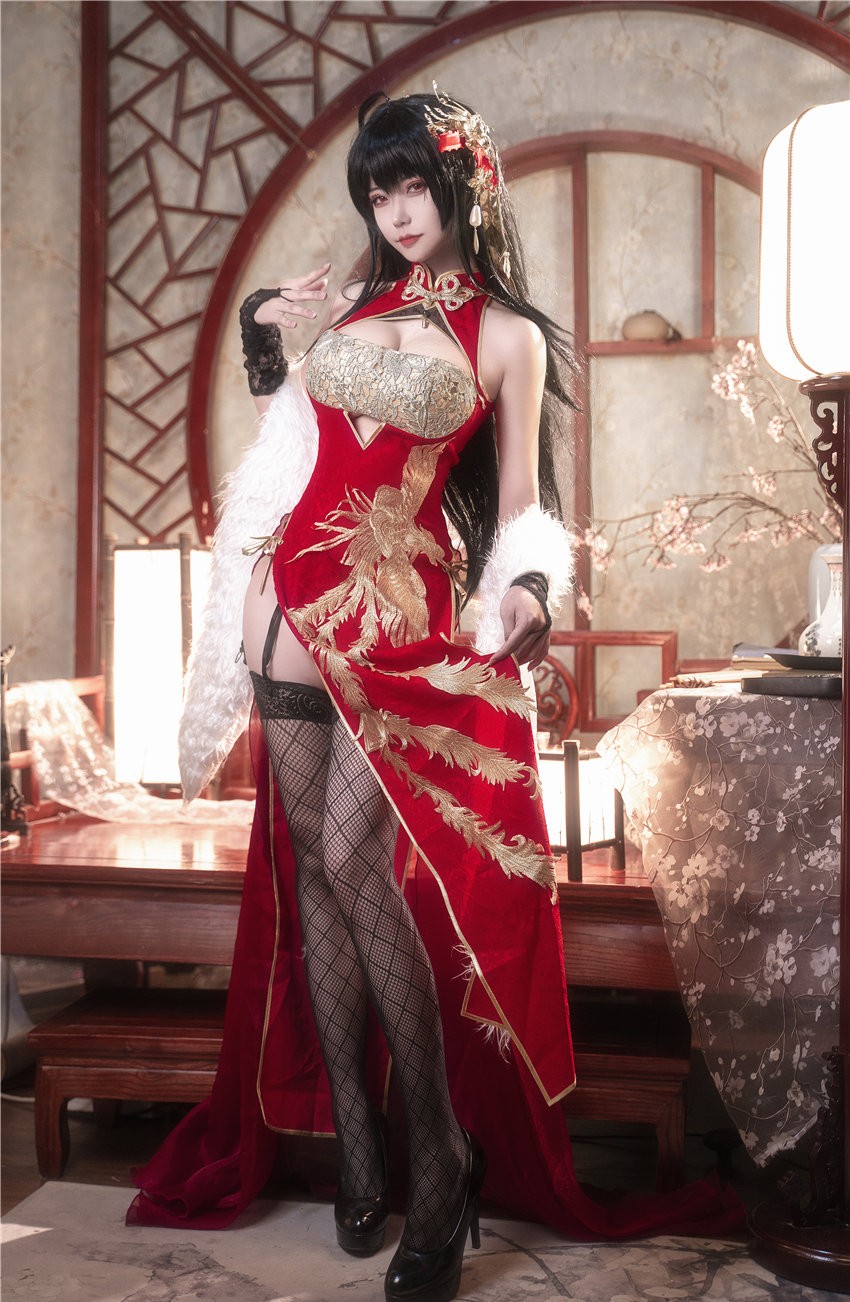 Seya-狮砸 碧蓝航线 大凤 旗袍[15P-152M] 第2张