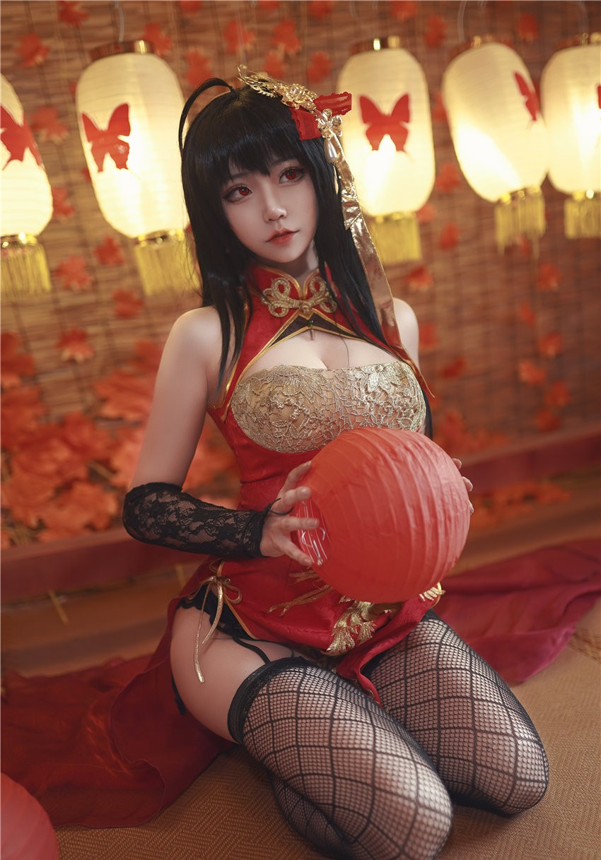 Seya-狮砸 碧蓝航线 大凤 旗袍[15P-152M] 第3张