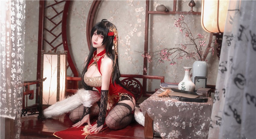 Seya-狮砸 碧蓝航线 大凤 旗袍[15P-152M] 第4张