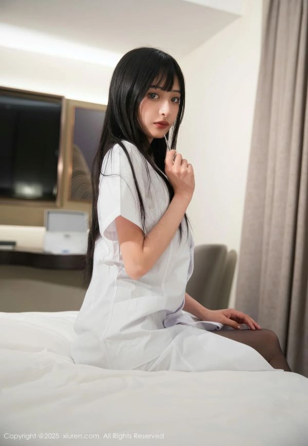 [秀人网] 2025.06.06 NO.10373 茂木希子 白色护士服[81P/635MB] 第1张
