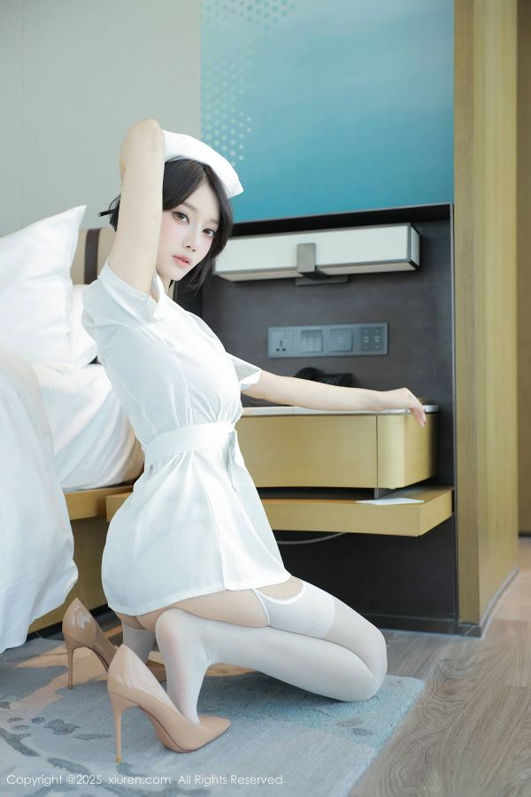 [秀人网] 2025.07.04 NO.10507 玥儿玥er 白色护士[70P/722MB] 第1张