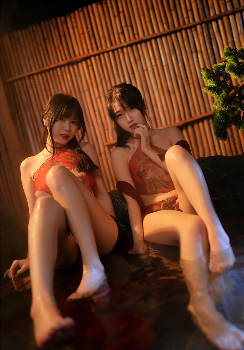 Tina很妖孽呀&不呆猫 古风双人 [16P-226M] 第4张